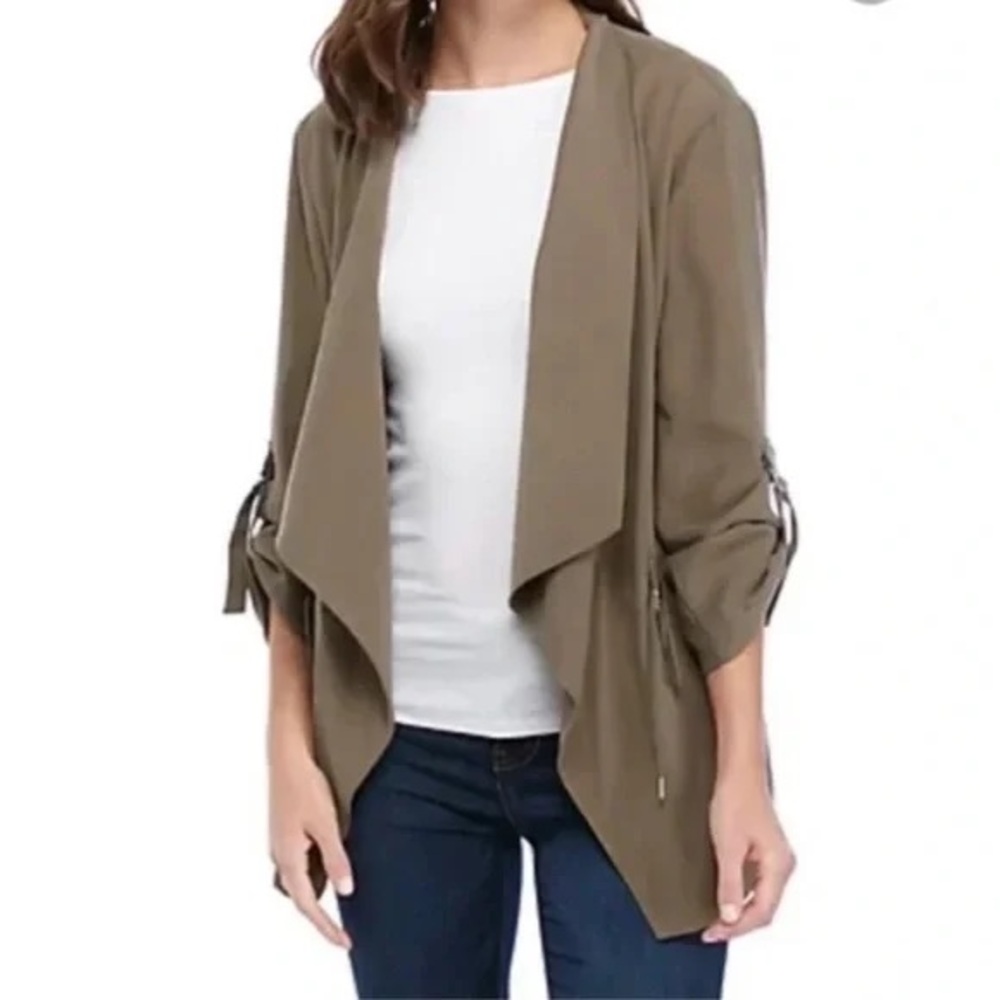 Zara Women's Brown Draped Blazer